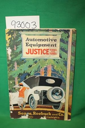 Seller image for Automotive Equipment: Justice Tires and Tubes Sears, Roebuck, for sale by Princeton Antiques Bookshop