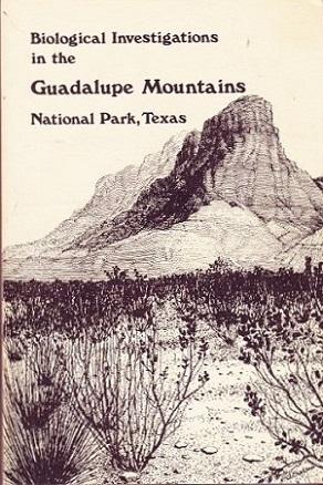 Immagine del venditore per Biological Investigations in the Guadalupe Mountains National Park,Texas venduto da Shamrock Books