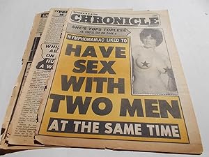 National Star Chronicle (June 19, 1972): The Most DARING Tabloid In the Nation (Supermarket Tablo...