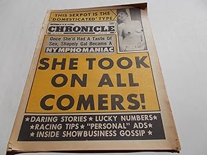 National Star Chronicle (July 31, 1972): The Most DARING Tabloid In the Nation (Supermarket Tablo...