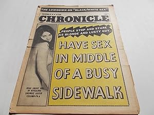 National Star Chronicle (August 14, 1972): The Most DARING Tabloid In the Nation (Supermarket Tab...