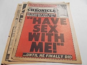 National Star Chronicle (August 21, 1972): The Most DARING Tabloid In the Nation (Supermarket Tab...