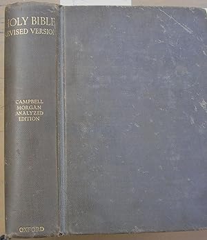 The Campbell Morgan Analyzed Bible