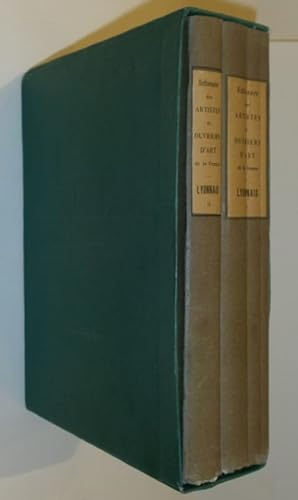 Seller image for Dictionnaire des Artistes et Ouvriers d'Art de la France : Lyonnais I : A  L, et II : M  Z. (2 volumes). for sale by Librairie Diogne SARL