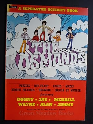 THE OSMONDS A SUPER-STAR ACTIVITY BOOK