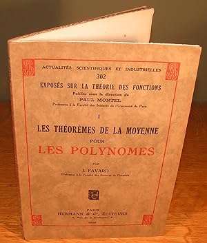 LES THÉORÈMES DE LA MOYENNE POUR LES POLYNOMES