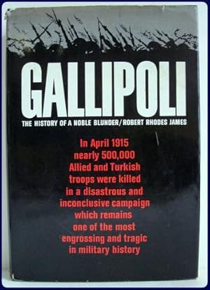 Bild des Verkufers fr GALLIPOLI. zum Verkauf von Parnassus Book Service, Inc