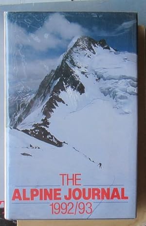 Immagine del venditore per The Alpine Journal 1992 1993 venduto da JP MOUNTAIN BOOKS