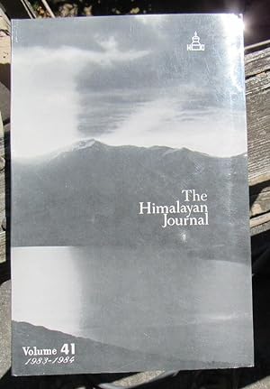 Bild des Verkufers fr The Himalayan Journal Volume 41 1983 1984 zum Verkauf von JP MOUNTAIN BOOKS