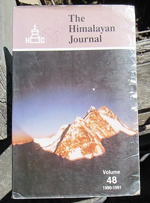 Bild des Verkufers fr The Himalayan Journal Volume 48 1990 1991 zum Verkauf von JP MOUNTAIN BOOKS