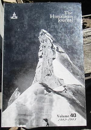 Bild des Verkufers fr The Himalayan Journal Volume 40 1982 1983 zum Verkauf von JP MOUNTAIN BOOKS