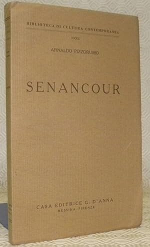 Seller image for Senancour. Biblioteca di cultura contemporana XXXII. for sale by Bouquinerie du Varis