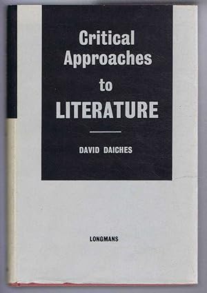 Seller image for Critical Approaches to Literature for sale by Bailgate Books Ltd