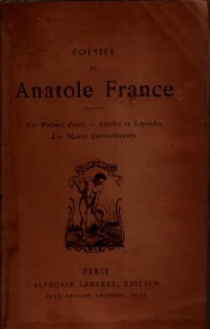 Immagine del venditore per Poesies/ les poemes dors -idylles et legendes-les noces corinthiennes venduto da librairie philippe arnaiz