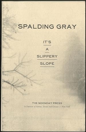 Bild des Verkufers fr It's a Slippery Slope zum Verkauf von Between the Covers-Rare Books, Inc. ABAA