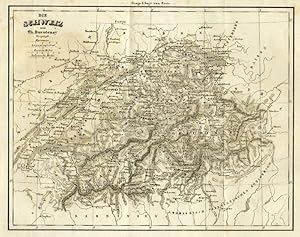 Die Schweiz von Th. Duvotenay Geograph.