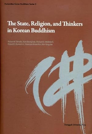 Imagen del vendedor de The State, Religion, and Thinkers in Korean Buddhism (Humanities Korea Buddhism Series 2) a la venta por George Longden