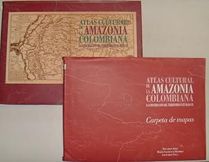 Seller image for Atlas Cultural de la Amazonia Colombiana: la Construccin del Territorio en el Siglo XX (2 vols. cpl./ 2 Teile KOMPLETT) - Texto y carpeta de mapas/ Text- und Kartenteil. for sale by books4less (Versandantiquariat Petra Gros GmbH & Co. KG)