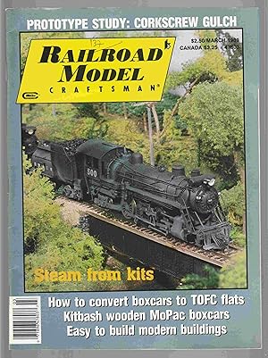 Seller image for Model Railroad Craftsman March 1989 Volume 57 Number 10 for sale by Riverwash Books (IOBA)