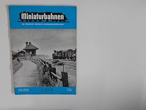 Bild des Verkufers fr MINIATURBAHNEN* Die fhrende deutsche Modellbahnzeitschrift. : Heft 1/1960 zum Verkauf von ANTIQUARIAT FRDEBUCH Inh.Michael Simon