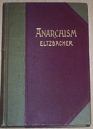 Image du vendeur pour Anarchism. mis en vente par Thylacine Fine Books