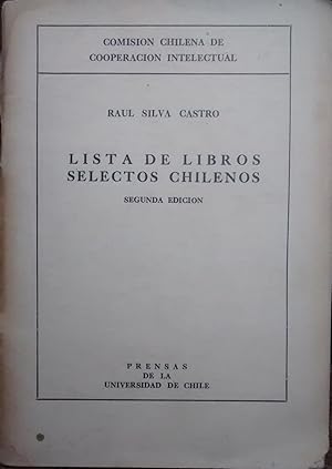 Lista de libros selectos chilenos