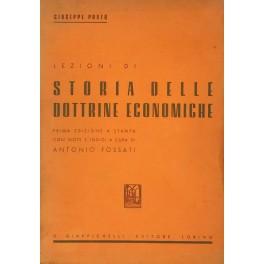 Bild des Verkufers fr Lezioni di storia delle dottrine economiche zum Verkauf von Libreria Antiquaria Giulio Cesare di Daniele Corradi