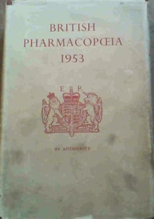 Bild des Verkufers fr British Pharmacopoeia 1953 zum Verkauf von Chapter 1