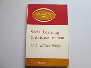 Seller image for Social Learning and Its Measurement (Education Today) for sale by Goldstone Rare Books