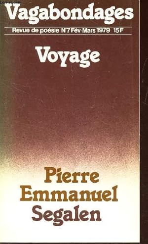 Imagen del vendedor de VAGABONDAGES - VOYAGE / REVUE DE POESIE N7 - FEVRIER-MARS 1979. a la venta por Le-Livre