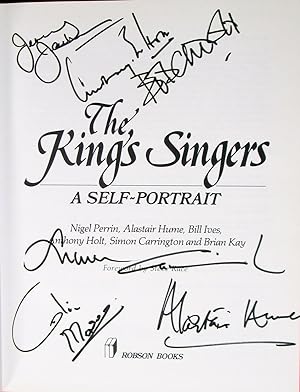 Imagen del vendedor de The King's Singers. A Self-Portrait. Signed Copy. a la venta por Ken Jackson