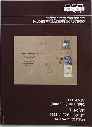 Dr. Wallach Public Auctions: Sale No. 20., June 30-July 1;