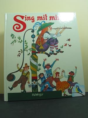 Bild des Verkufers fr Sing mit mir. Die schnsten Volks- und Kinderlieder. Musikalisch bearbeitet von Sebastian Korn mit Bildern von Herbert Lentz. zum Verkauf von Antiquariat-Fischer - Preise inkl. MWST