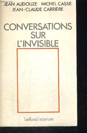 Image du vendeur pour CONVERSATIONS SUR L INVISIBLE mis en vente par Le-Livre