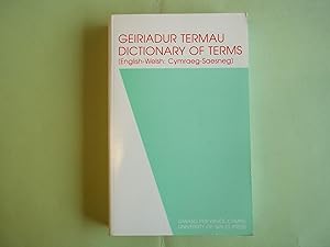 Seller image for Geiriadur Termau: Dictionary of Terms for sale by Carmarthenshire Rare Books