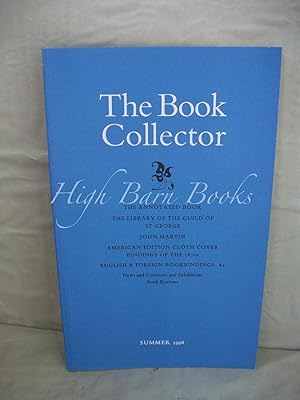 The Book Collector Volume 47 No 2 Summer 1998