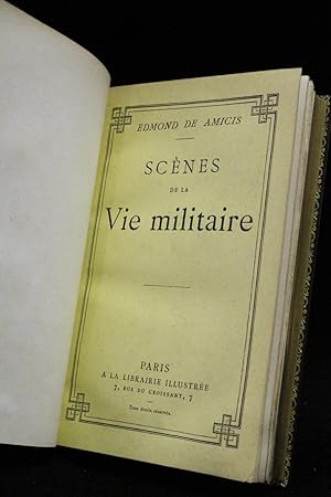Bild des Verkufers fr Scnes de la vie militaire zum Verkauf von Librairie Le Feu Follet