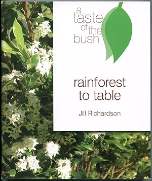 Imagen del vendedor de Rainforest to table. a la venta por Lost and Found Books