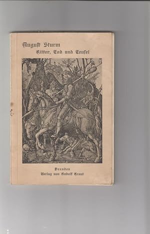 Bild des Verkufers fr Ritter, Tod und Teufel. Moderne Dichtungen. zum Verkauf von Fachbuchhandlung H. Sauermann