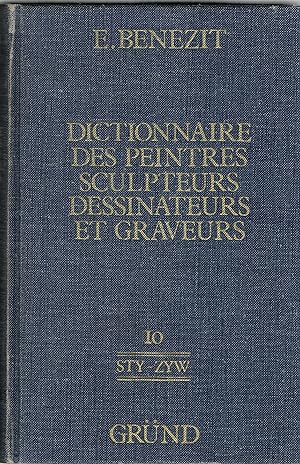 Seller image for E.Bnzit, Dictionnaire des Peintres, Sculpteurs, Dessinateurs et Graveurs - 10 Volumes for sale by ART...on paper - 20th Century Art Books