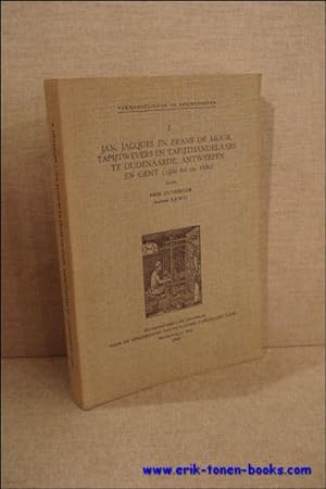 Bild des Verkufers fr JAN, JACQUES EN FRANS DE MOOR, TAPIJTWEVERS EN TAPIJTHANDELAARS TE OUDENAARDEN, ANTWERPEN EN GENT ( 1560 - TOT CA. 1680). zum Verkauf von BOOKSELLER  -  ERIK TONEN  BOOKS