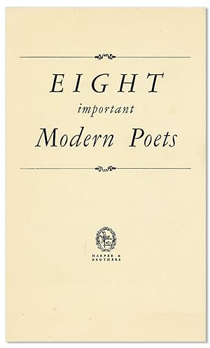 Eight Important Modern Poets