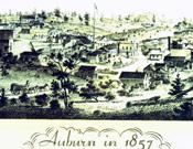 Auburn. Center of the American River Placers. The California Mining Town Series No. 4.