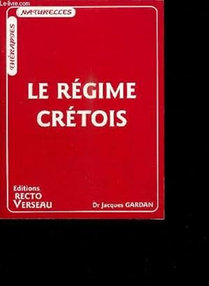 Bild des Verkufers fr LE REGIME CRETOIS zum Verkauf von Le-Livre