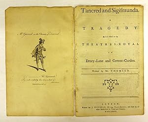 Image du vendeur pour Tancred and Sigismunda. A Tragedy. As it is Acted at the Theatres-Royal in Drury-Lane and Covent-Garden mis en vente par Attic Books (ABAC, ILAB)