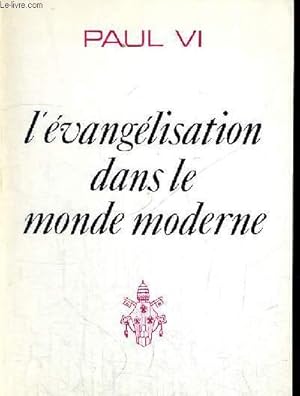 Immagine del venditore per L EVANGELISATION DANS LE MONDE MODERNE JANVIER 1976 venduto da Le-Livre