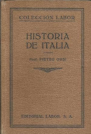 Seller image for Historia de Italia for sale by Libros Sargantana