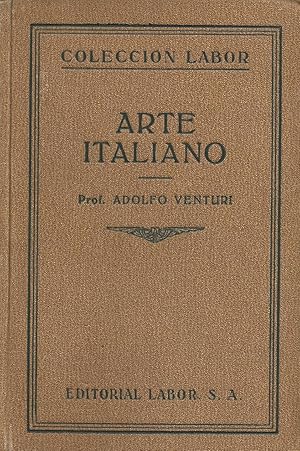 Seller image for Arte Italiano for sale by Libros Sargantana