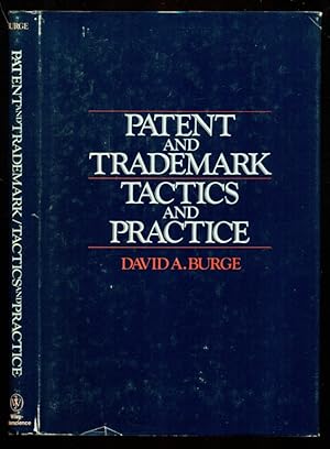 Immagine del venditore per Patent and Trademark Tactics and Practice venduto da Don's Book Store