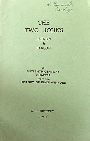 Bild des Verkufers fr The Two John - Patron & Parson zum Verkauf von Juniper Books